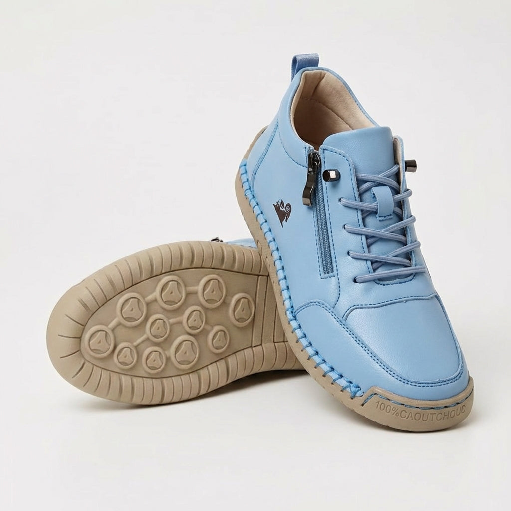 Women's Zip-Up Orthopedic Comfort Sneakers - Mila