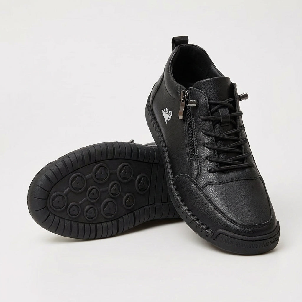 Women's Zip-Up Orthopedic Comfort Sneakers - Mila