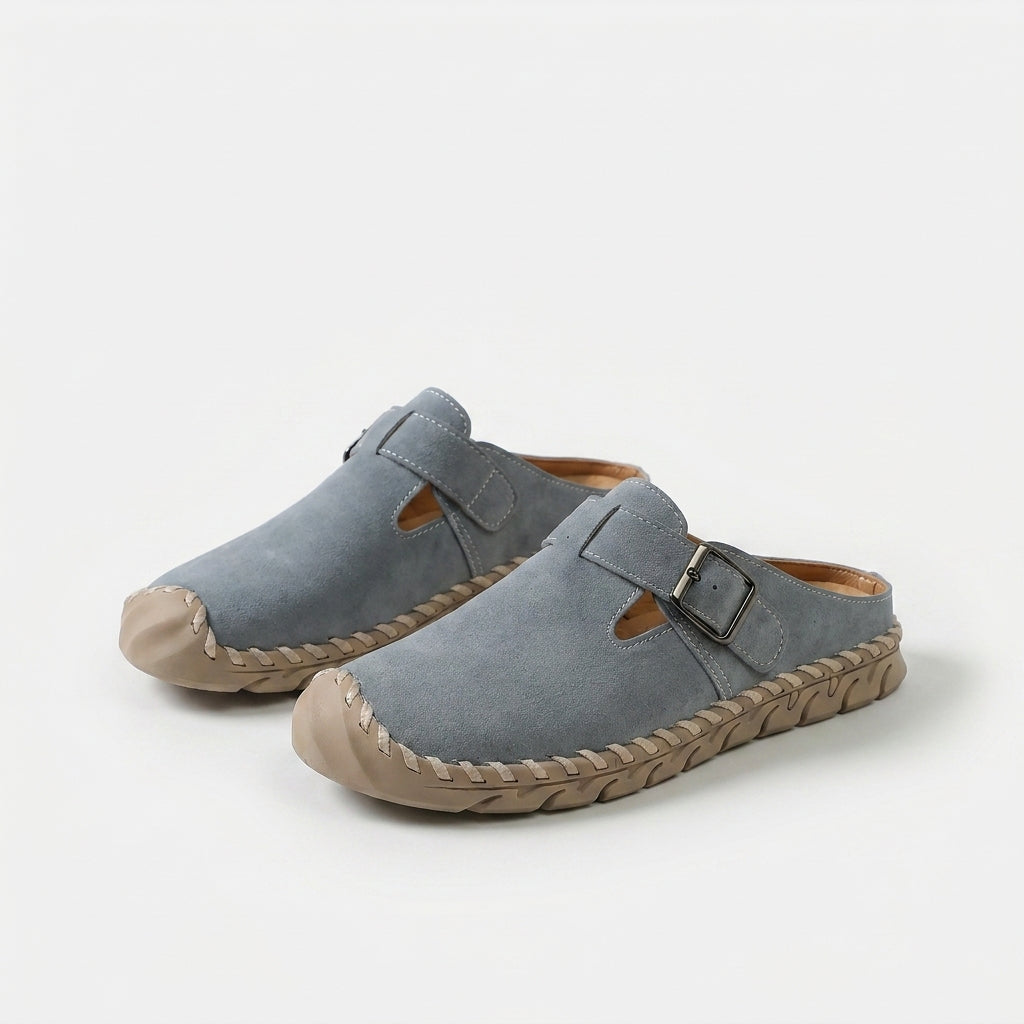 Women's Cozy Buckle Slide Sandals - Marly