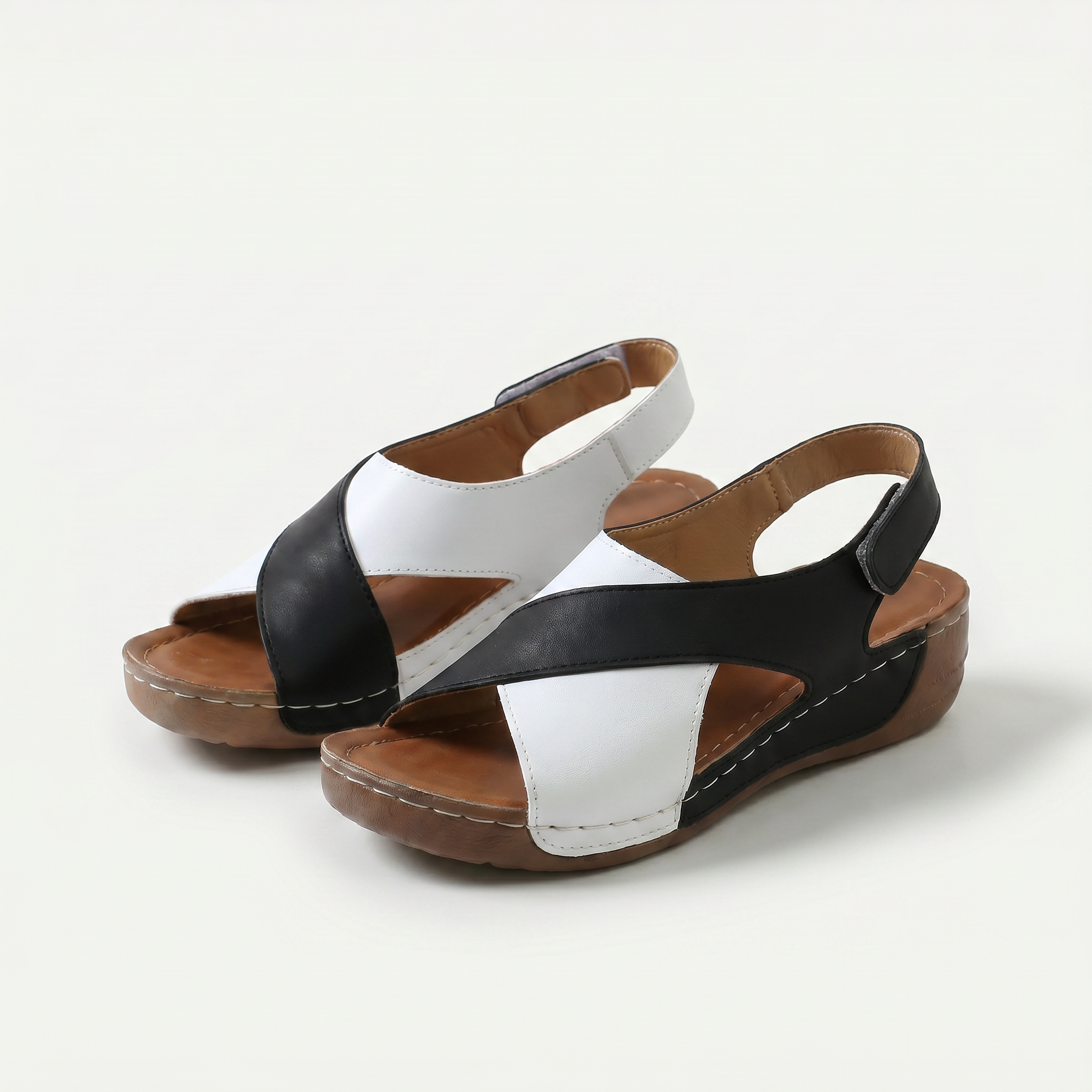 Women's Open Toe Comfort Sandals - Nicole