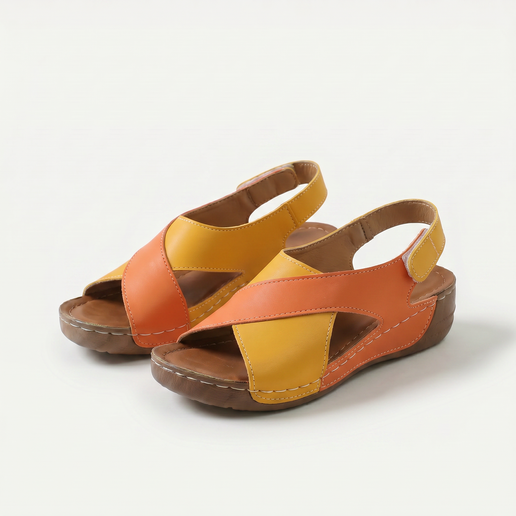 Women's Open Toe Comfort Sandals - Nicole