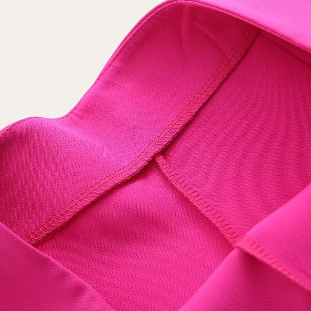 Women tie waist blazer and wide leg trouser suit set with relaxed fit for office and evening wear