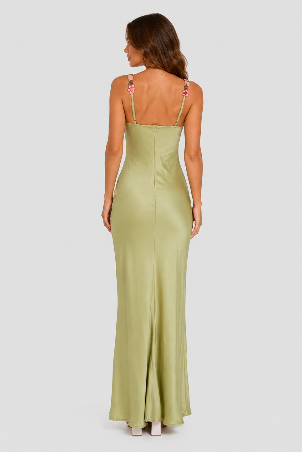 Women’s Floral Strap Maxi Dress for Summer Events & Special Occasions