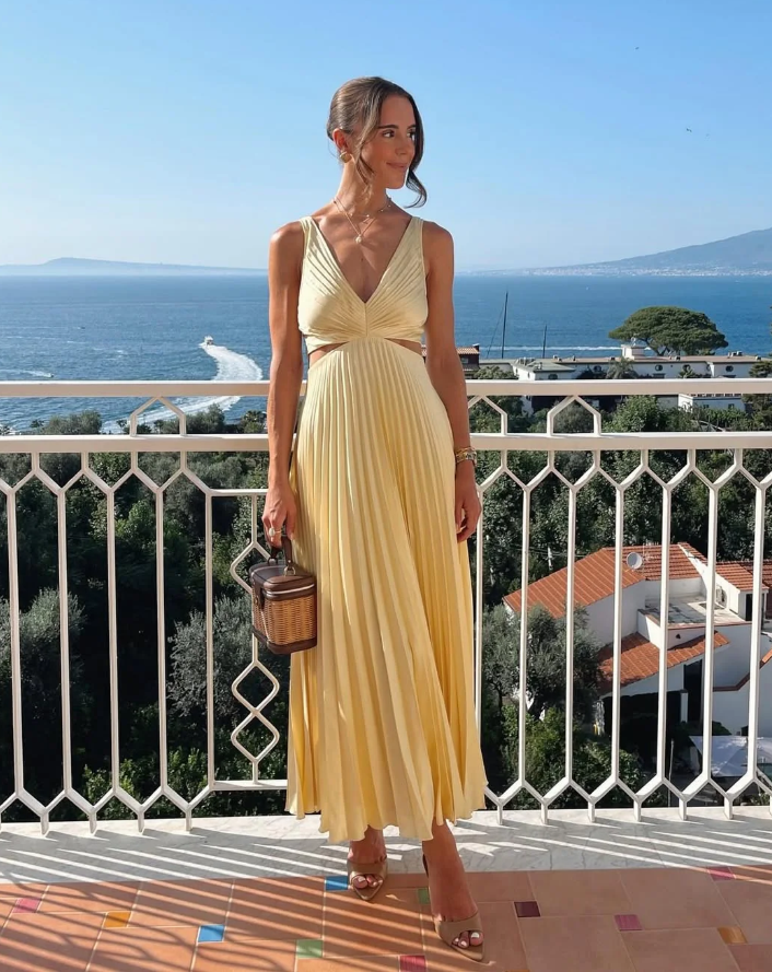 Women’s Flowing Maxi Dress Lightweight Summer Dress