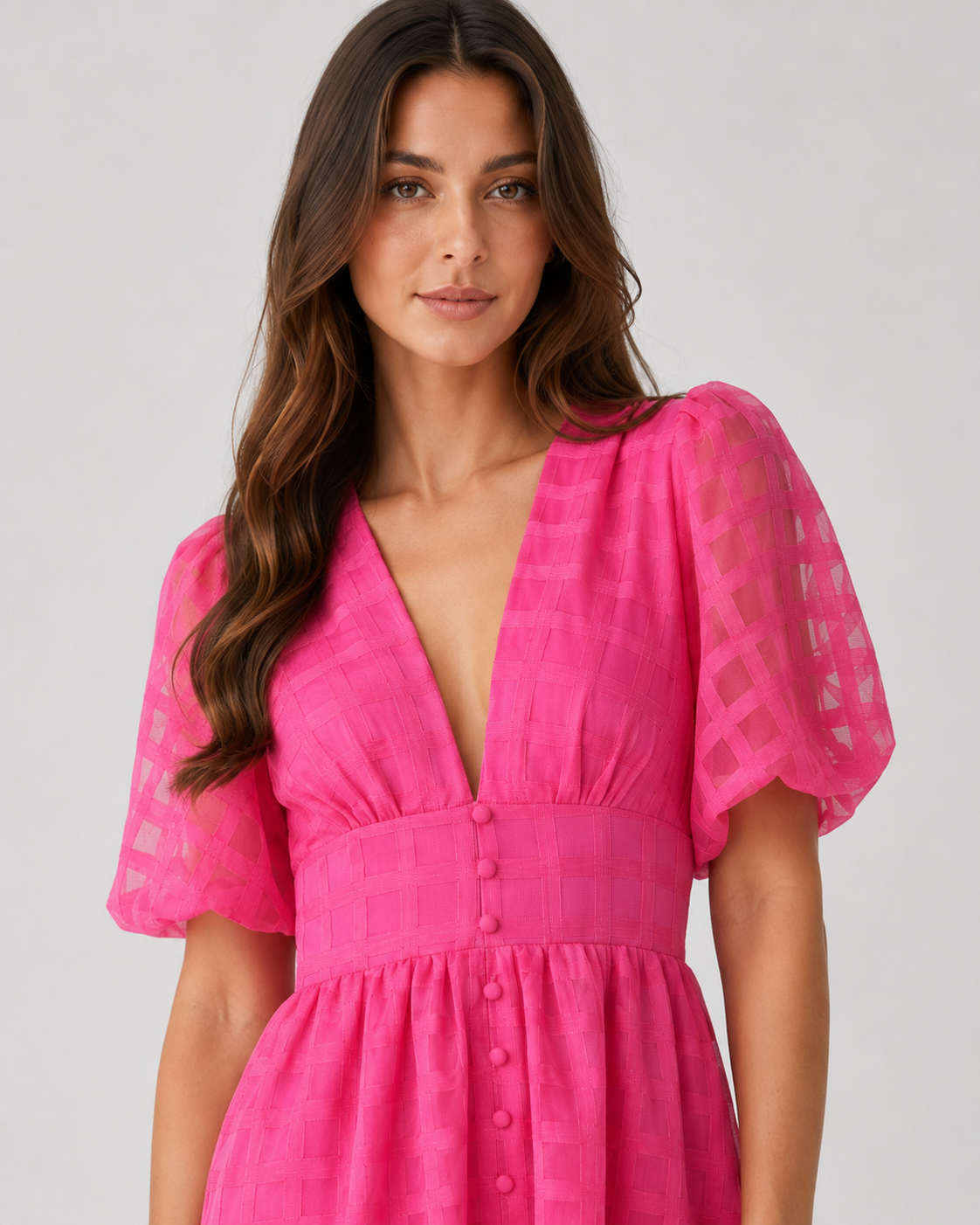 Womenโs Flowy Casual Midi Dress with a soft, relaxed silhouette and premium polyester blend fabric. Perfect for everyday wear, holidays, dinners, and special occasions.