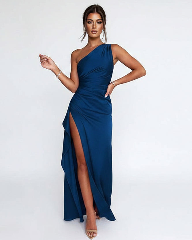 Women’s maxi dress with flowing silhouette and subtle detailing