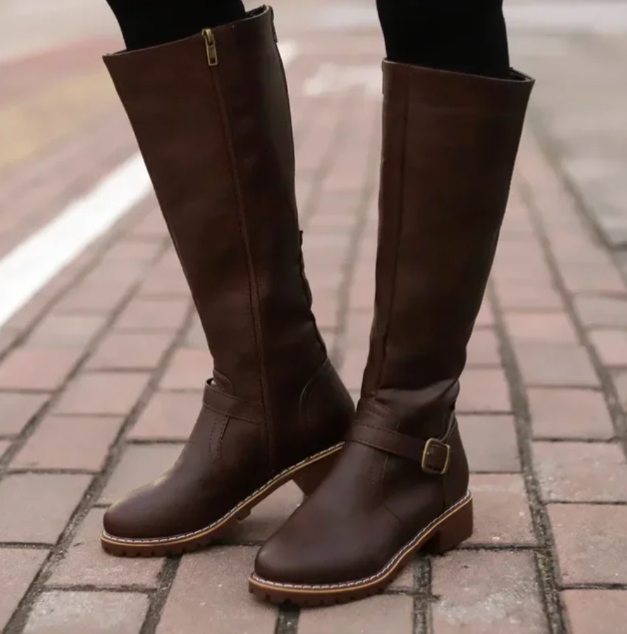 Women's trendy boots with gel-cushioned sole – Emma