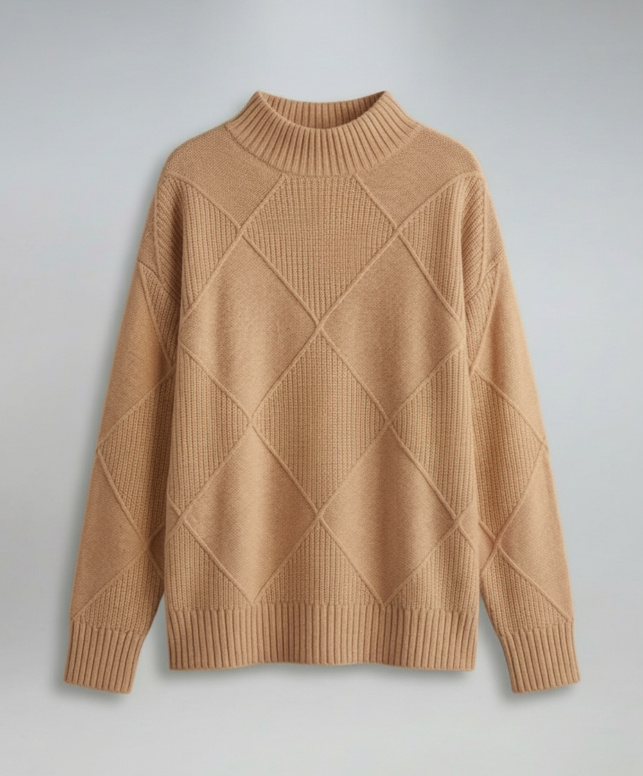 Women's turtleneck sweater