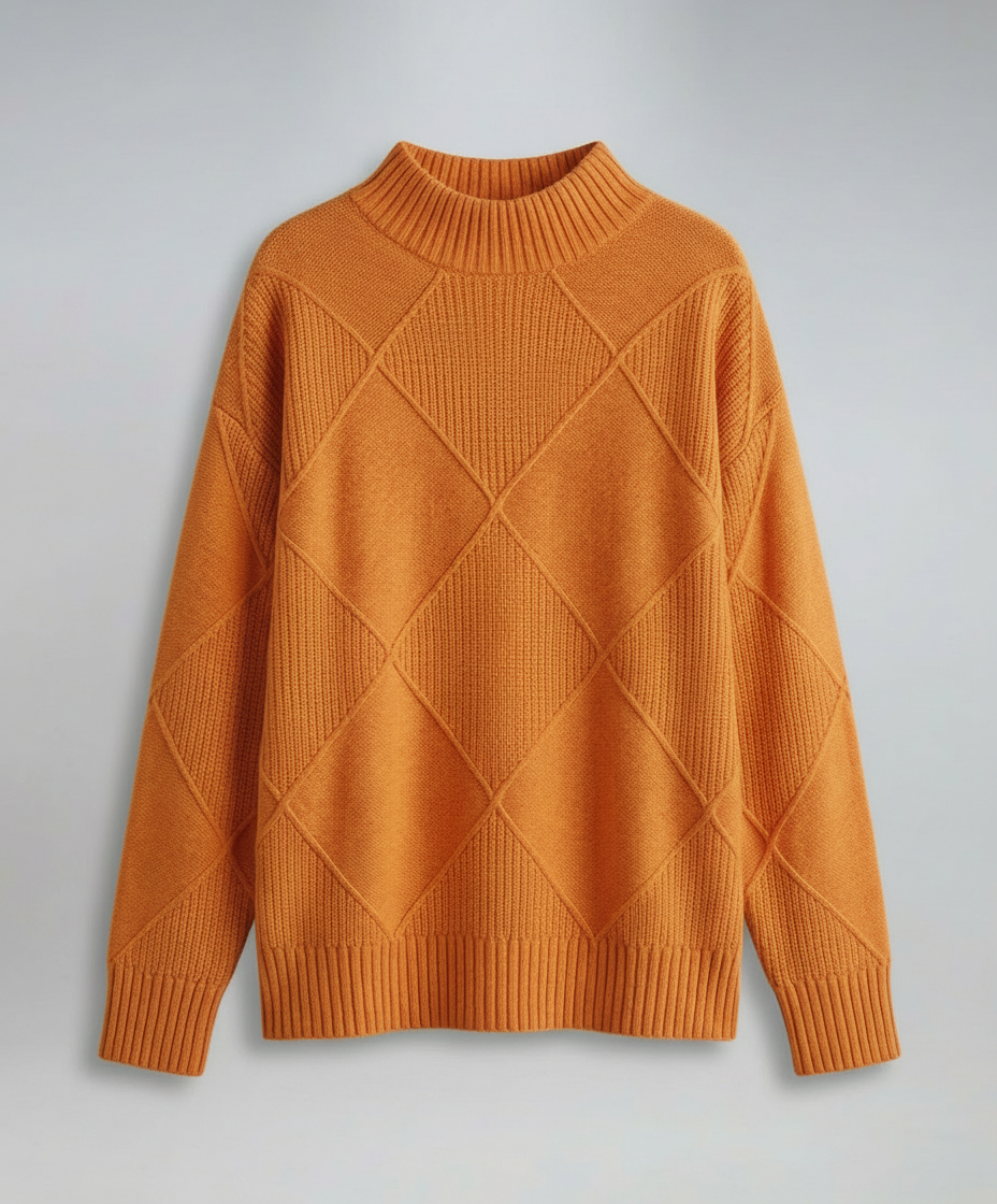 Women's turtleneck sweater