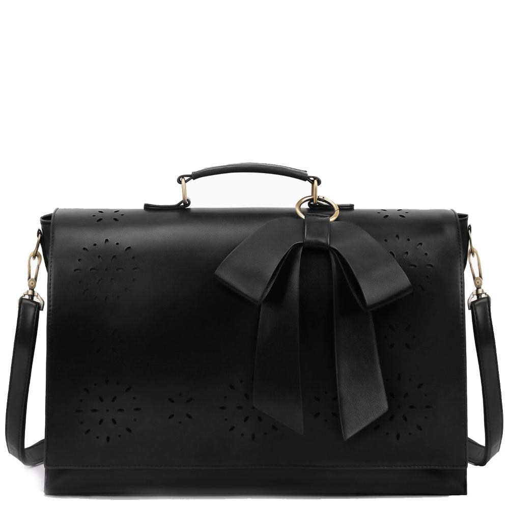 Women's Bow Satchel Handbag with Floral Detail | Bernadette