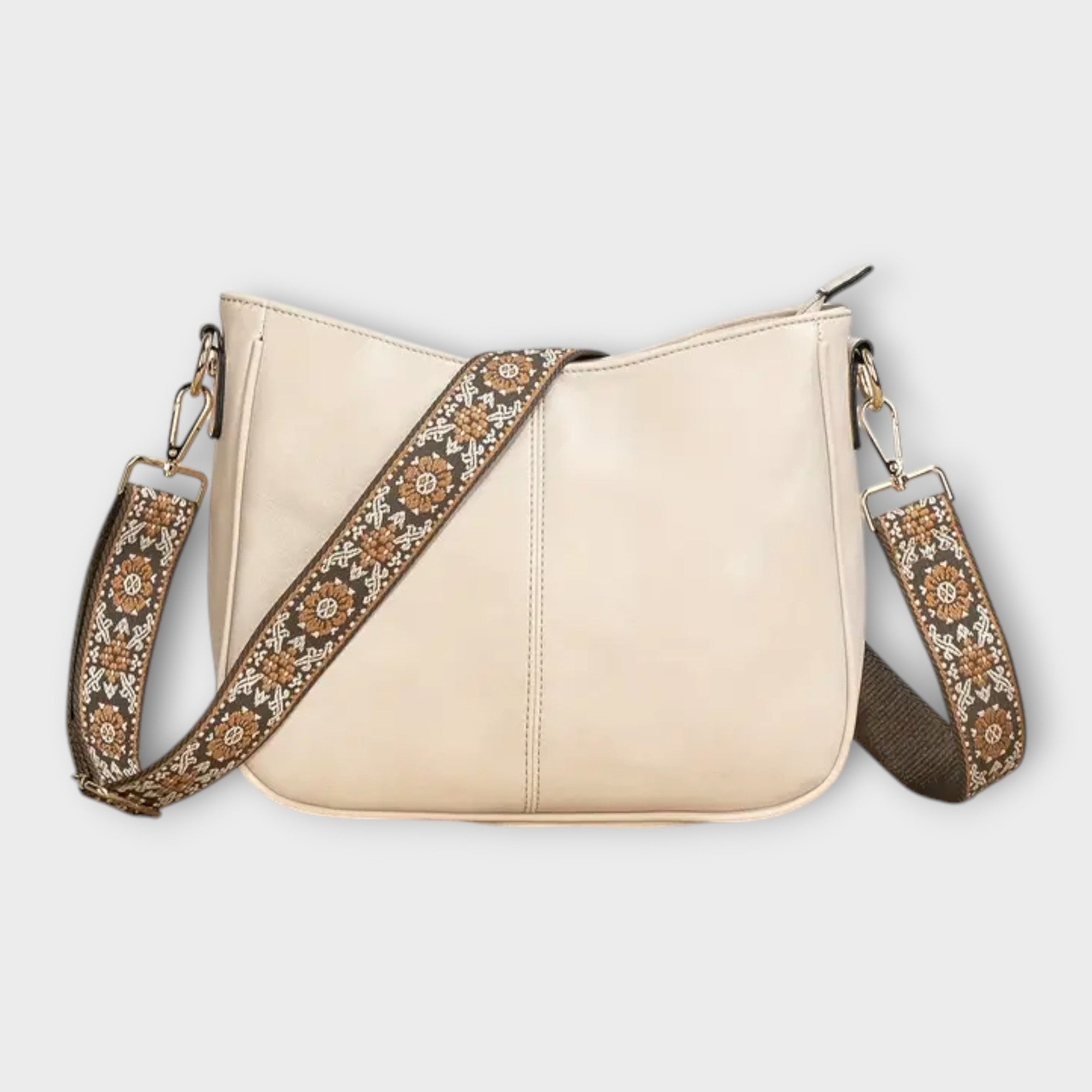 Eco-Friendly Vegan Tote Bag with Gold Accents | Galadriel