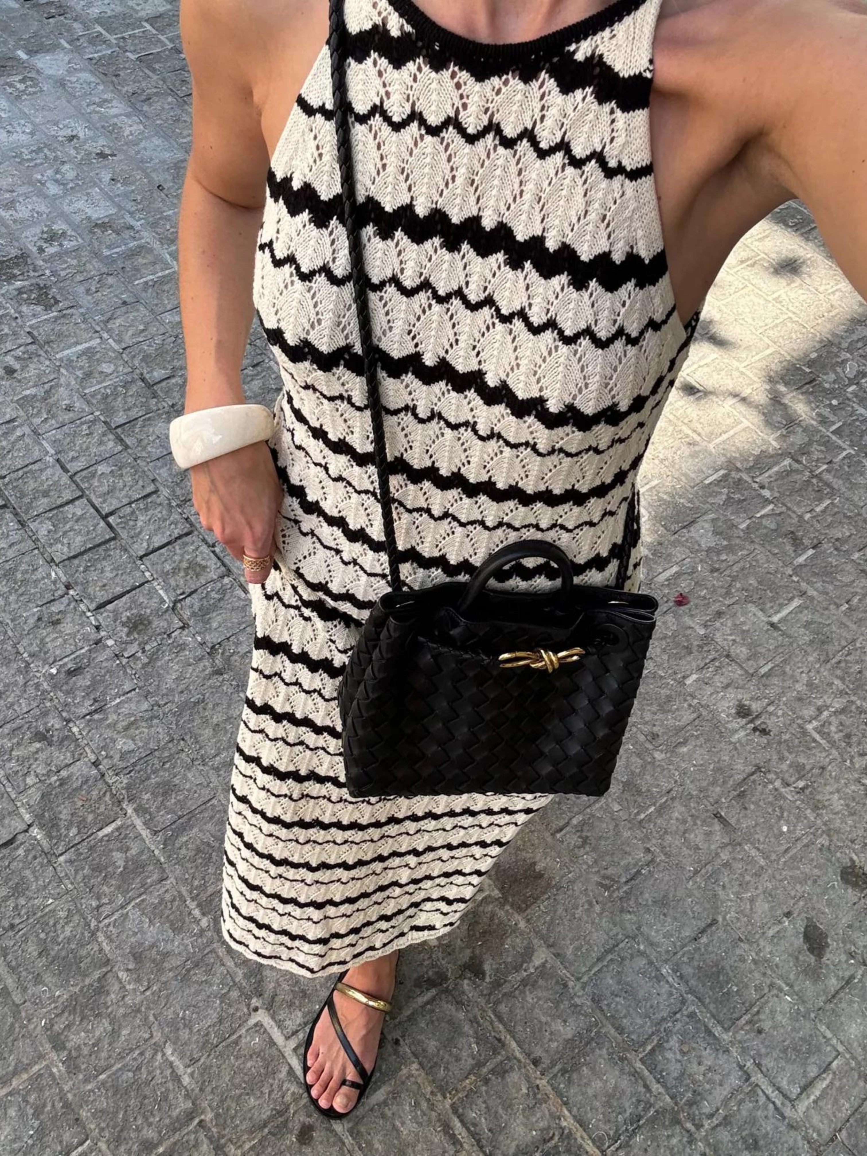 Small Woven Tote | Brielle