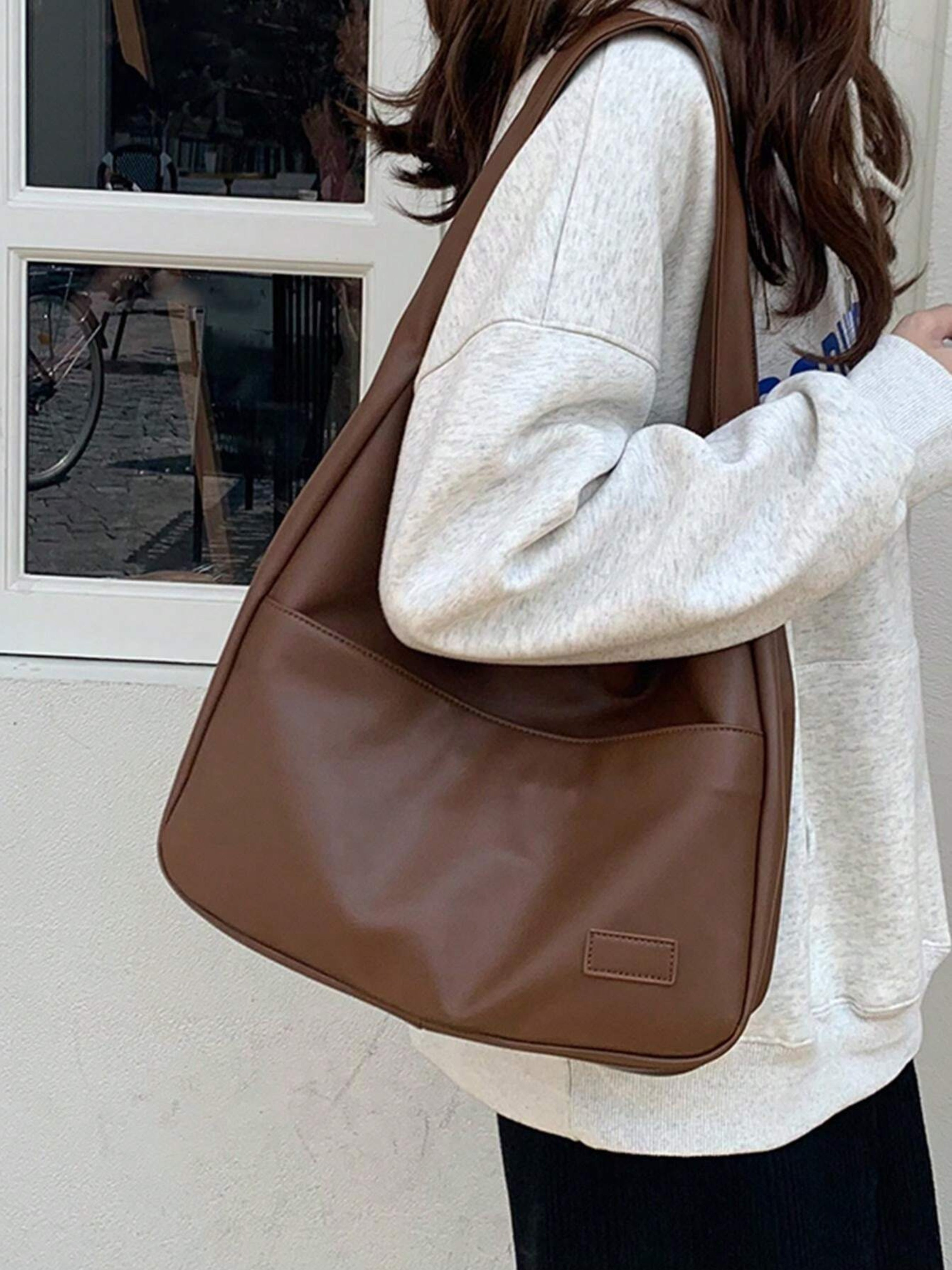 Vegan Leather Crossbody Bag for 13 Inch Laptop | Luna
