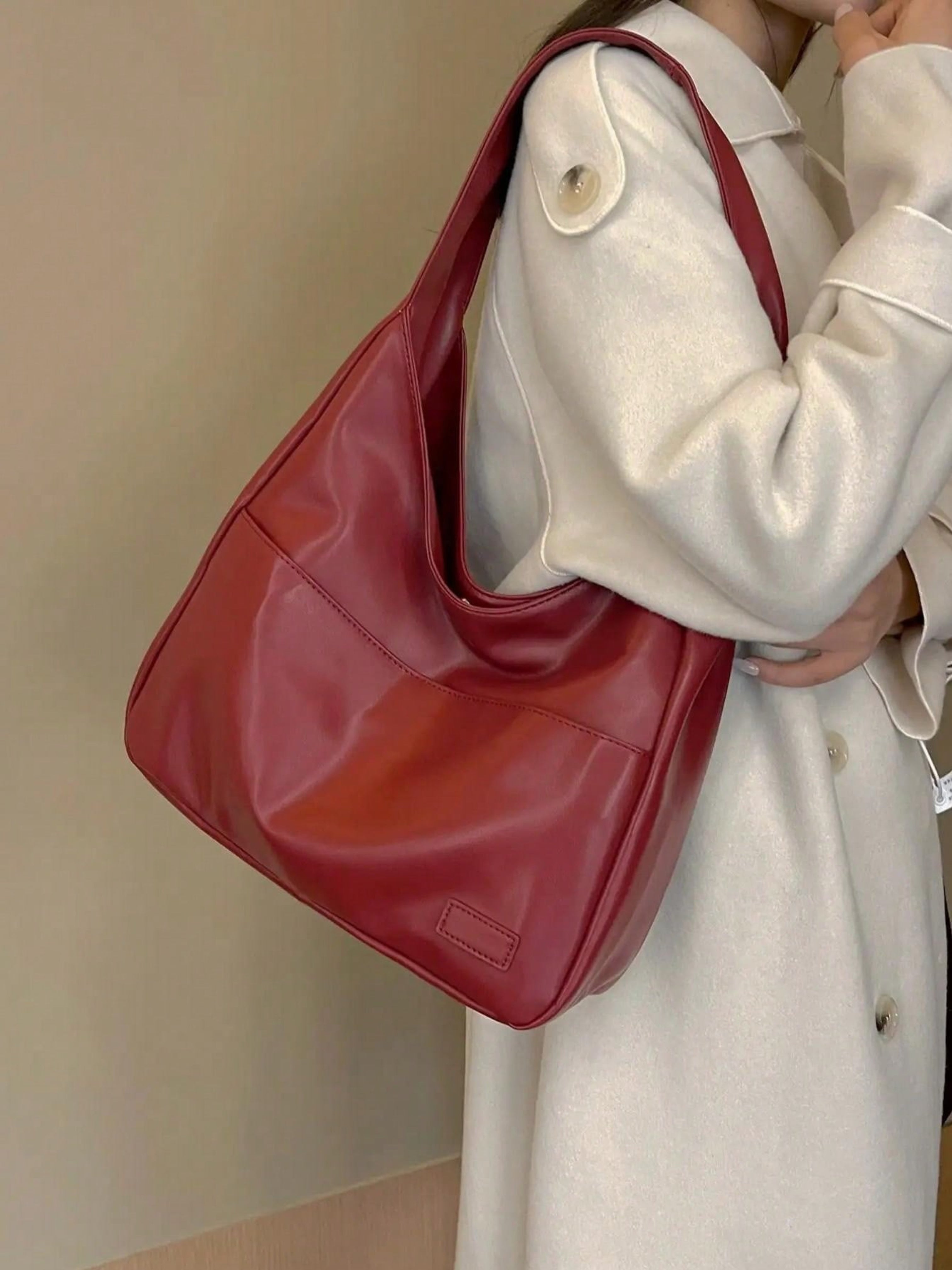 Vegan Leather Crossbody Bag for 13 Inch Laptop | Luna