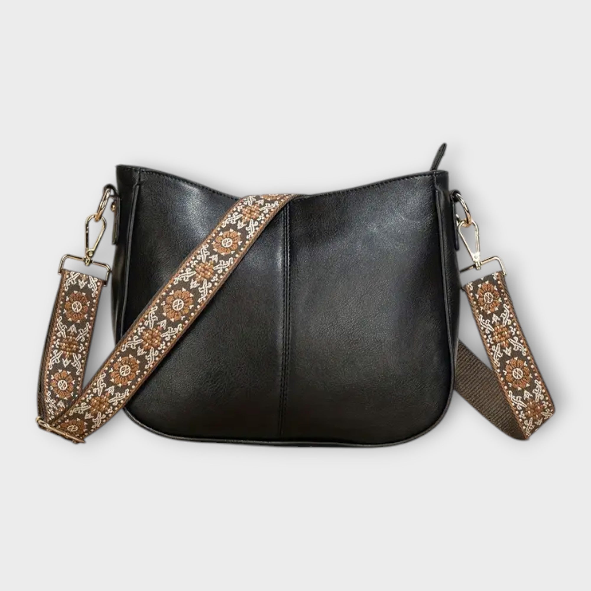 Eco-Friendly Vegan Tote Bag with Gold Accents | Galadriel