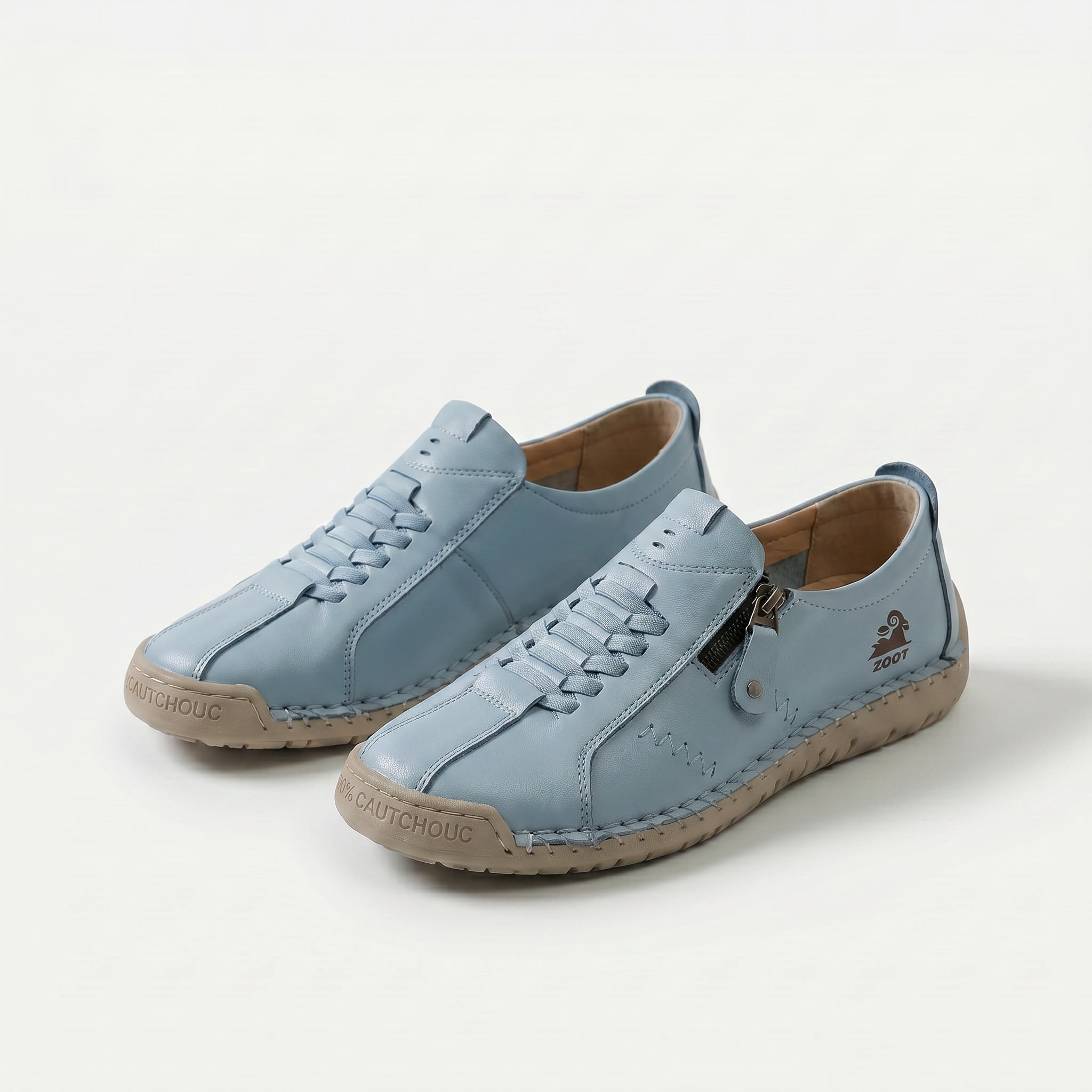 Women's Zip-Up Comfort Sneakers - Nila