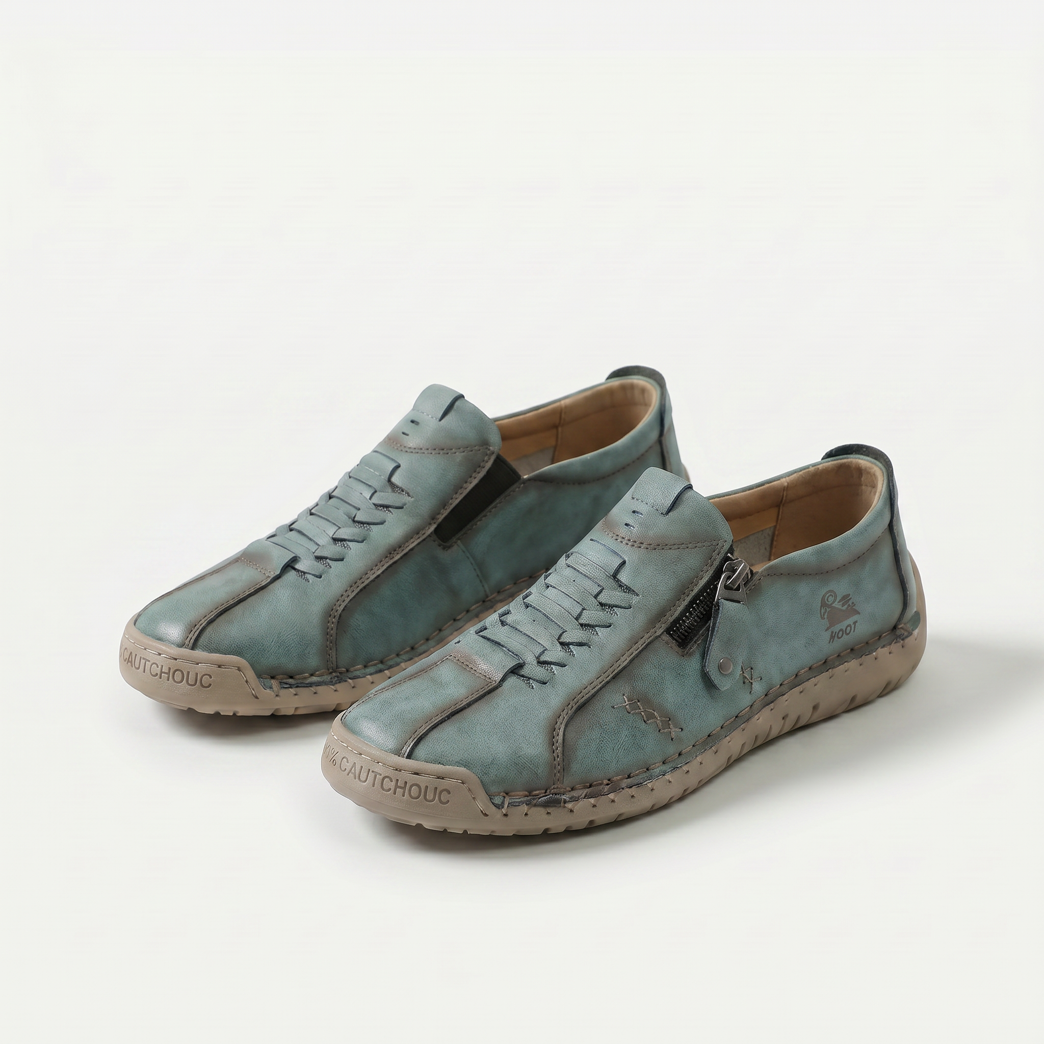 Women's Zip-Up Comfort Sneakers - Nila