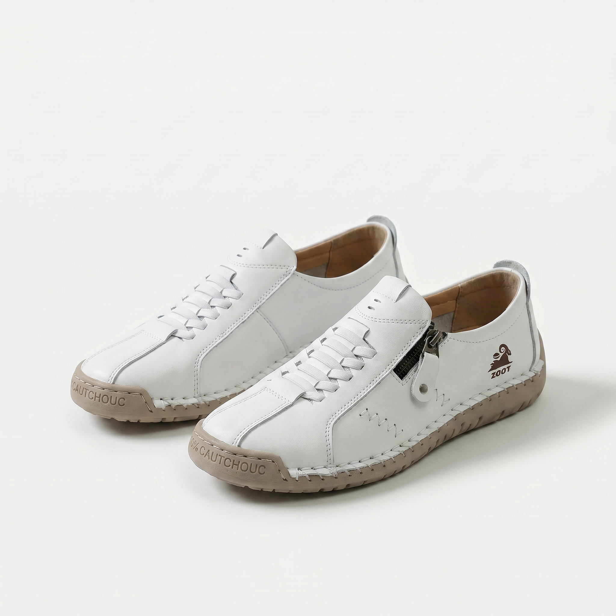 Women's Zip-Up Comfort Sneakers - Nila