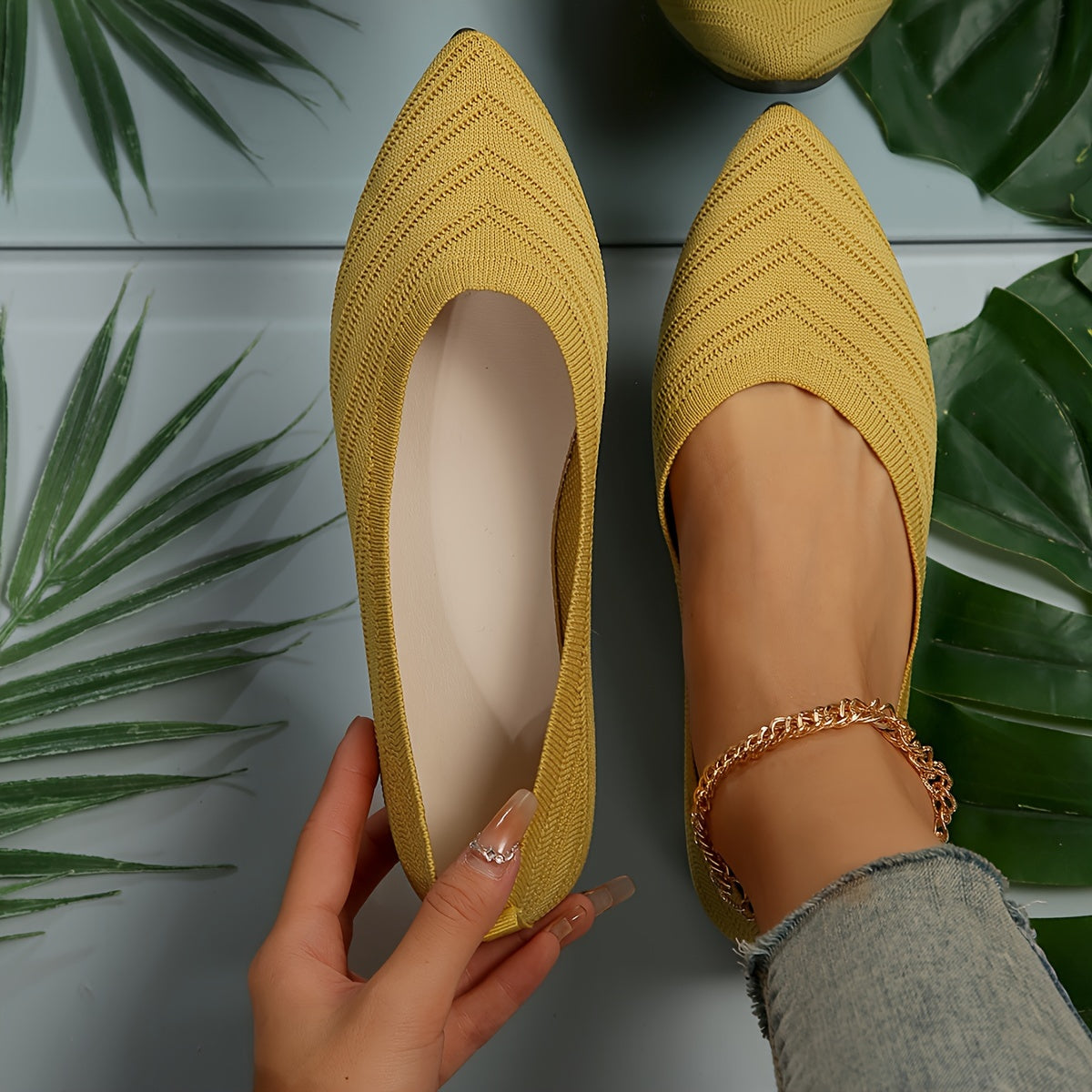 Women's Chic Comfort Flats - Sascha