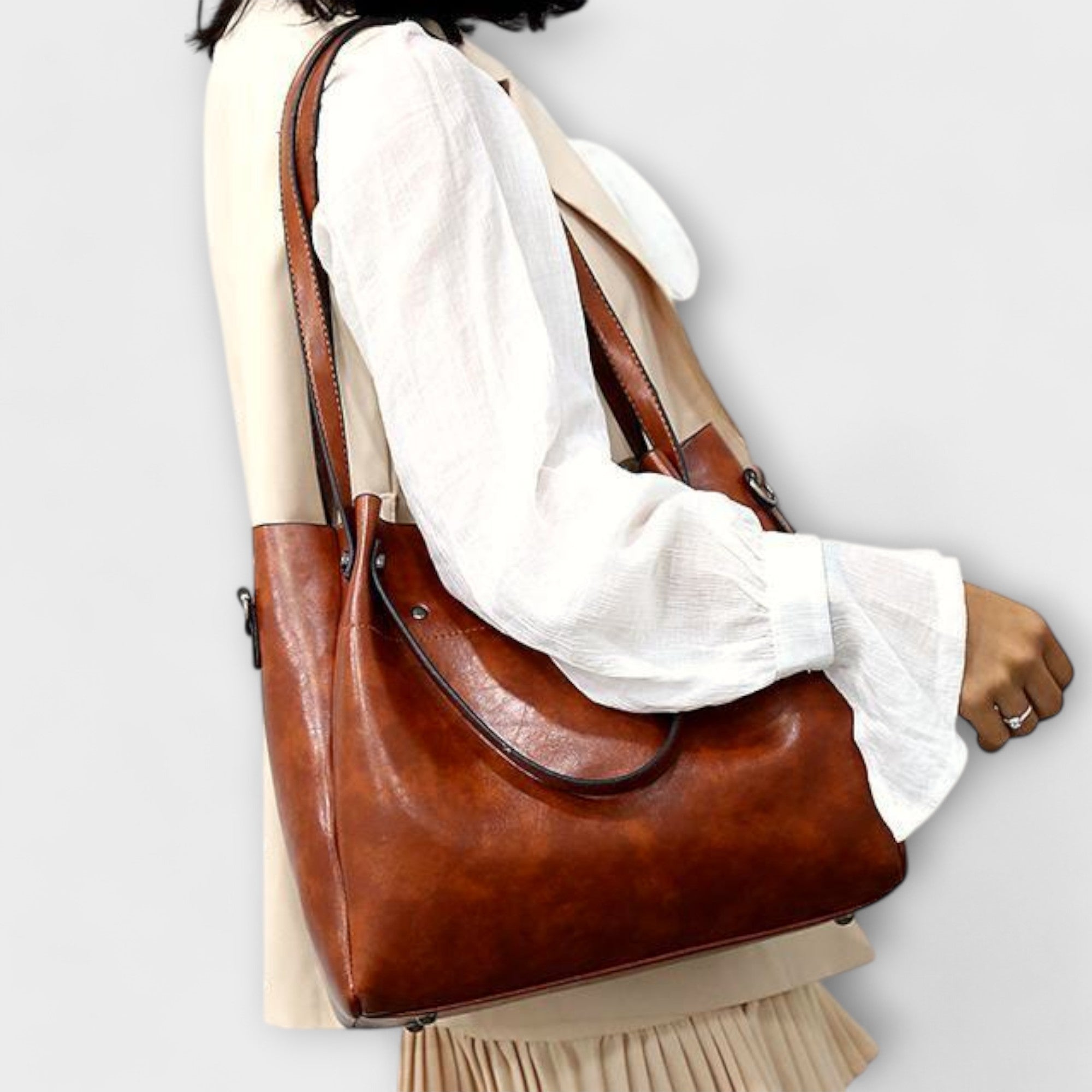 Vintage 4-Piece Bag Set for Women | Azura Collection