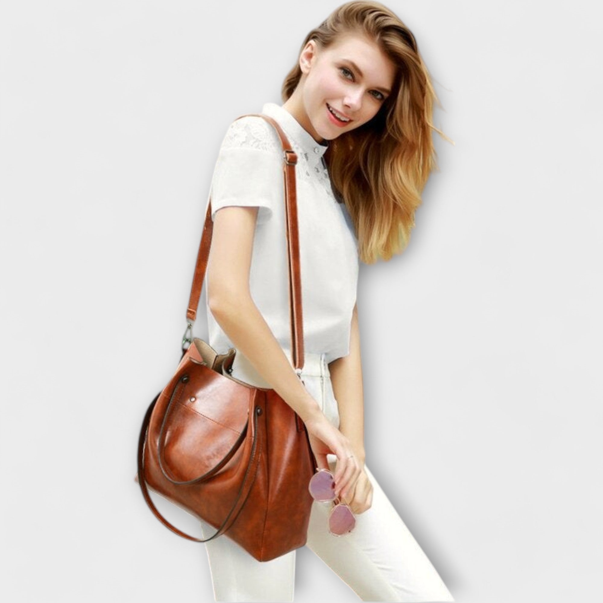 Vintage 4-Piece Bag Set for Women | Azura Collection