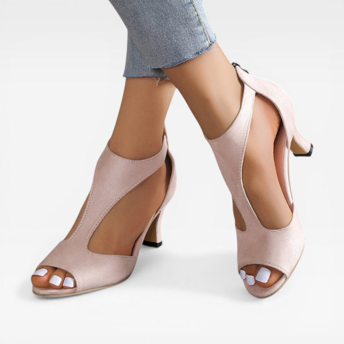 Women's Low Block Heel Pumps – Lightweight Everyday Shoes | Everley