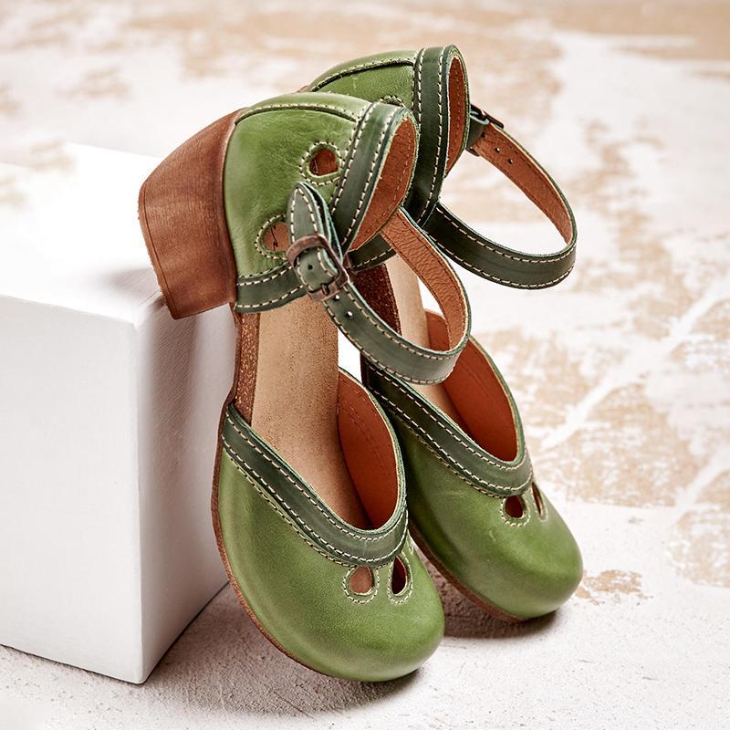 Women's Cozy Low-Heel Comfort Sandals - Laisy