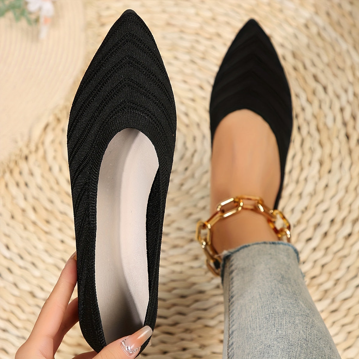 Women's Chic Comfort Flats - Sascha