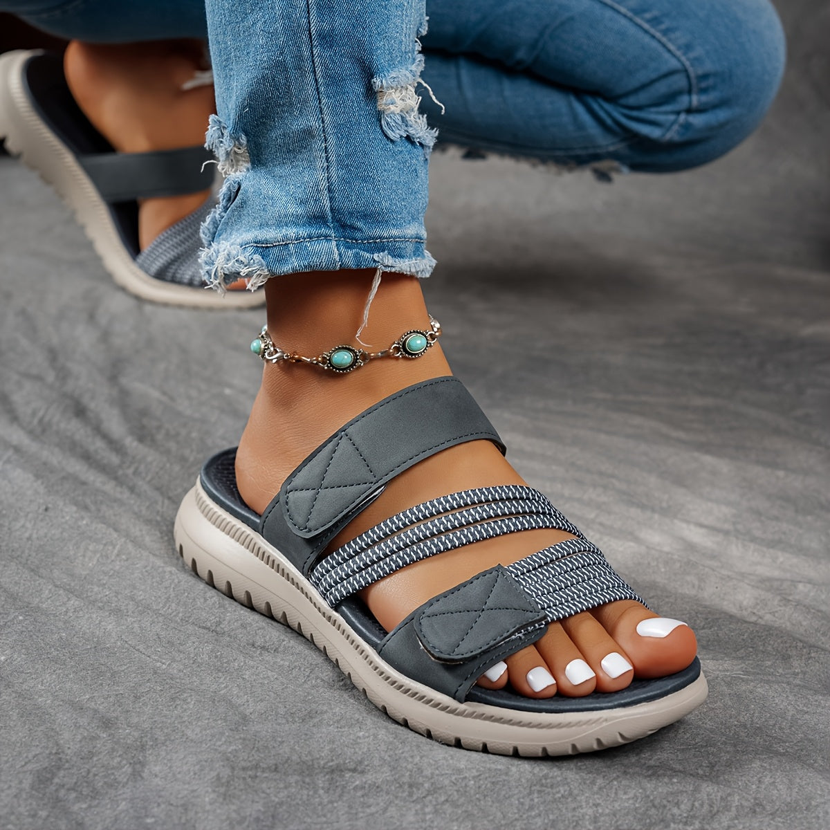 Women's Sporty Platform Comfort Sandals - Cleo