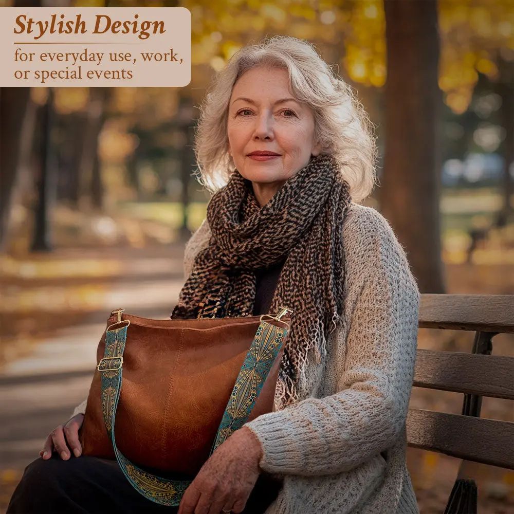 Classic Genuine Leather Shoulder Bag | Greta