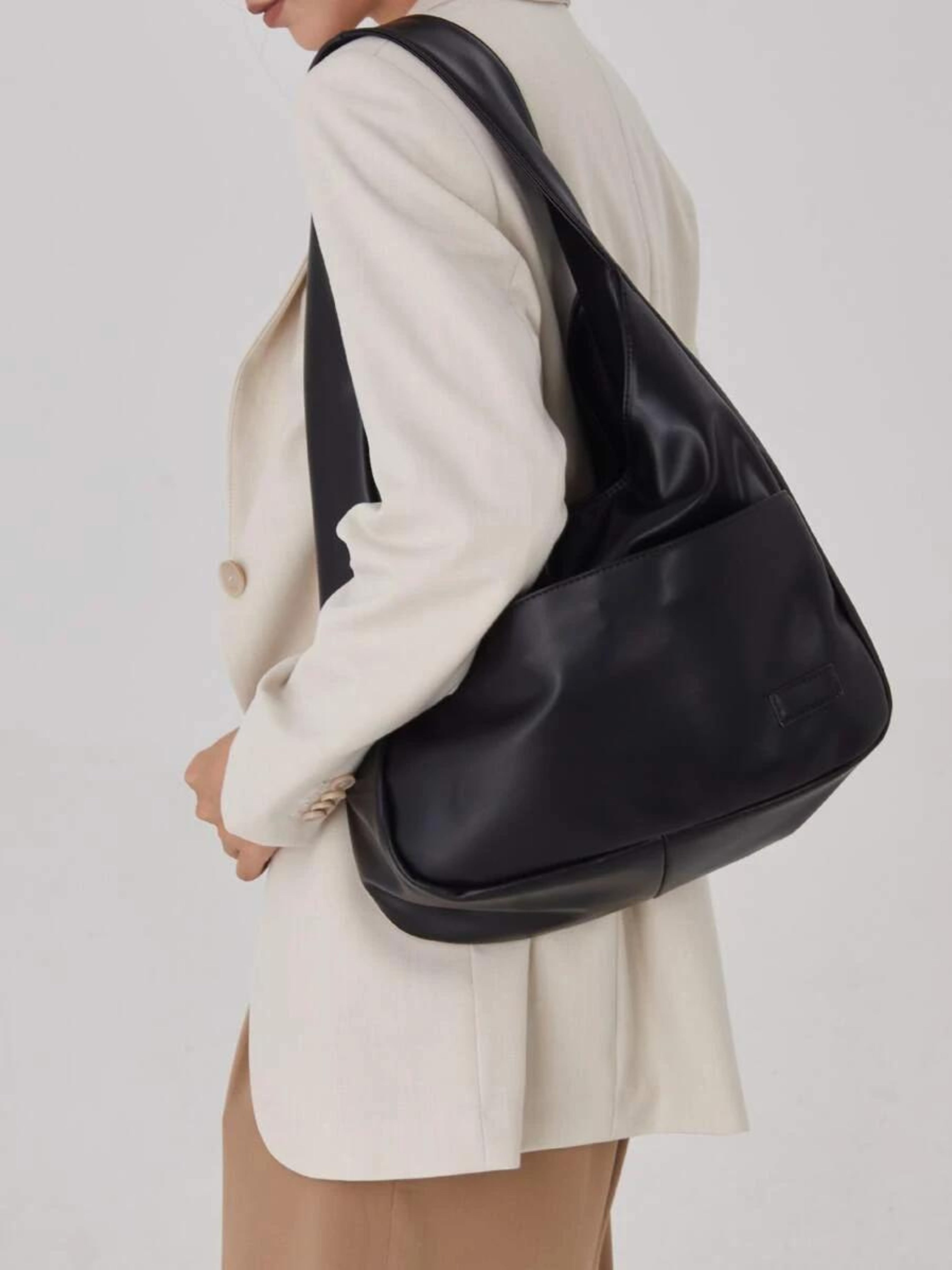 Vegan Leather Crossbody Bag for 13 Inch Laptop | Luna