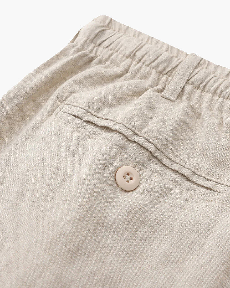 Blanca - Premium Linen Shorts