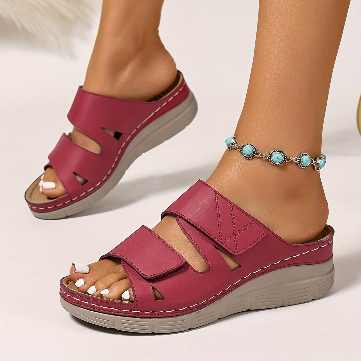 Women's Massage Footbed Comfort Sandals - Dalia