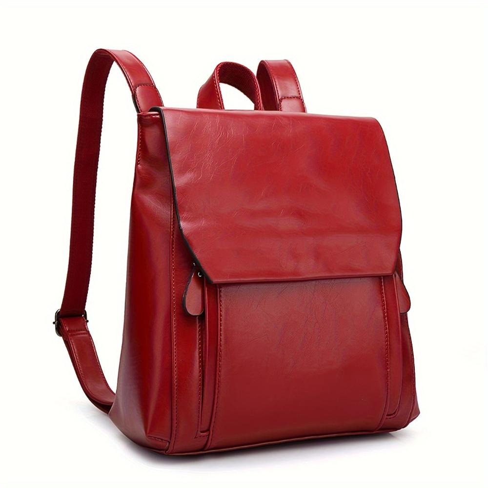 Quilted Leather Backpack Handbag – Vintage Style | Hannelore