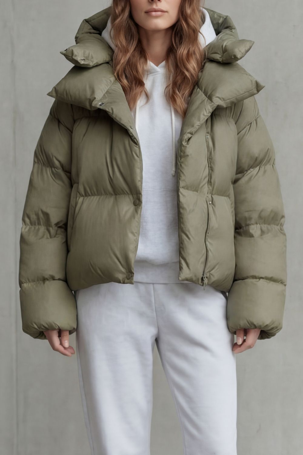Women's Cloud-Soft Cropped Puffer Jacket - Elvéra