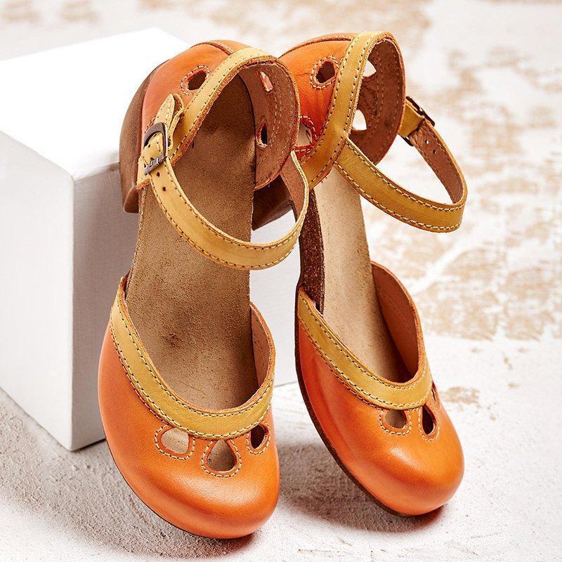 Women's Cozy Low-Heel Comfort Sandals - Laisy
