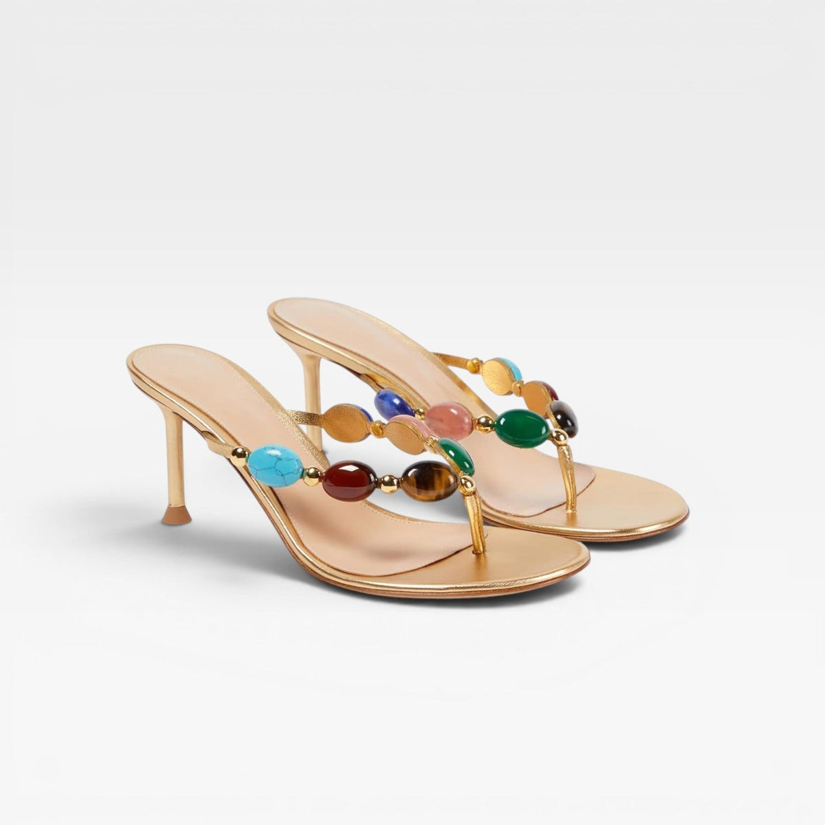 Women's Embellished Stiletto Mules – Evening Heels | Elmstead