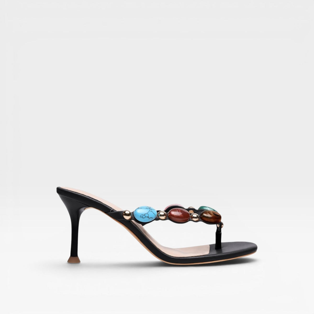 Women's Embellished Stiletto Mules – Evening Heels | Elmstead