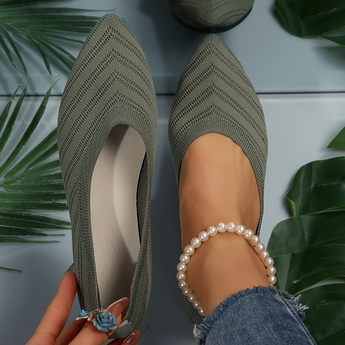 Women's Chic Comfort Flats - Sascha