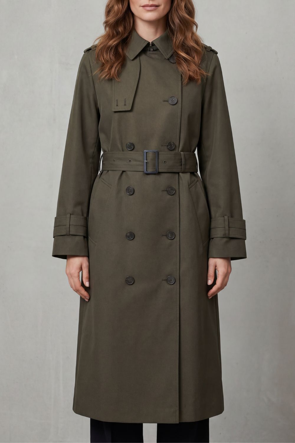 Women's Timeless Double-Breasted Trench Coat - Sorellia