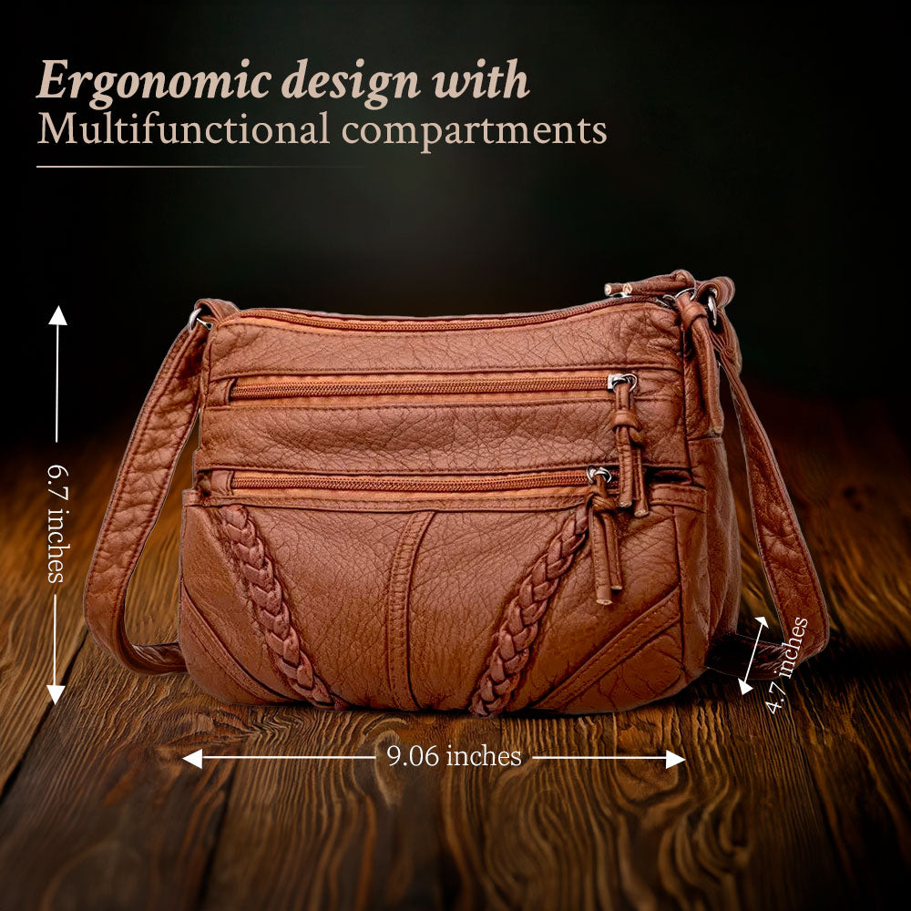 Women's Sustainable Handbag with Microsuede Lining | Helene