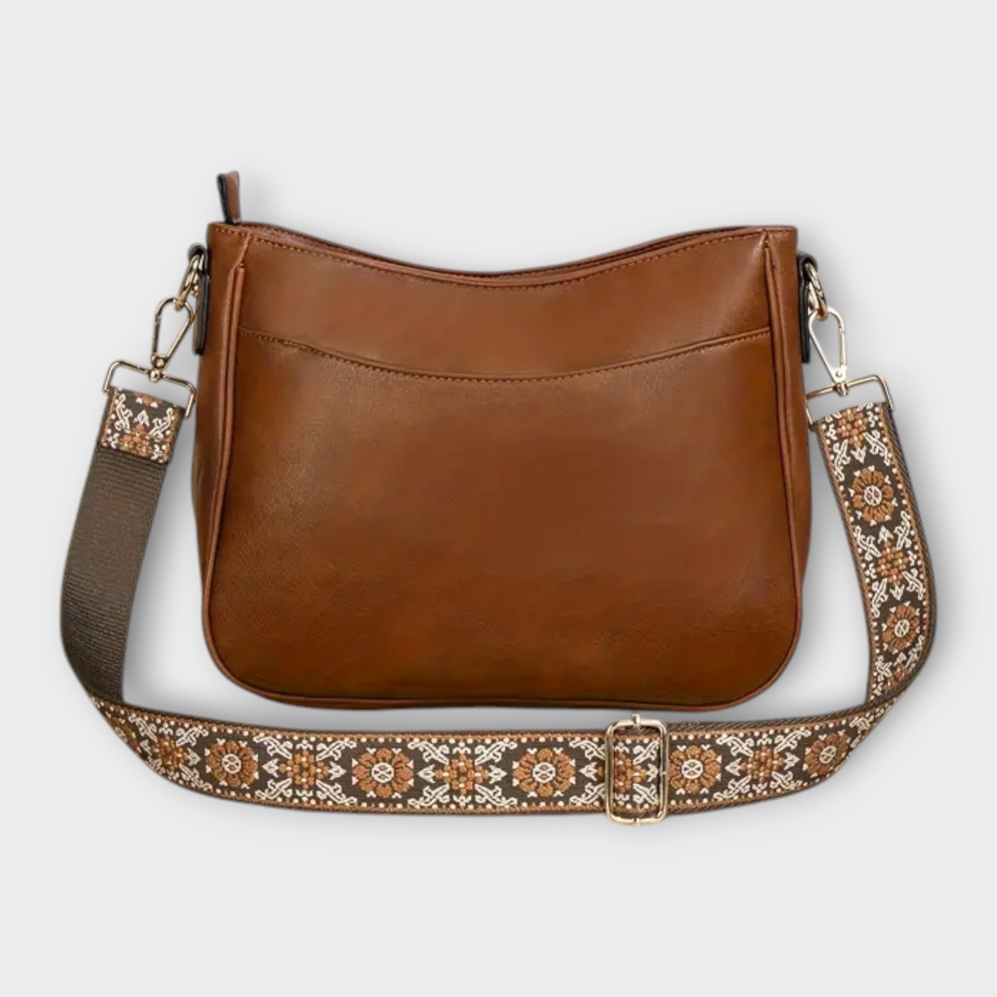 Eco-Friendly Vegan Tote Bag with Gold Accents | Galadriel