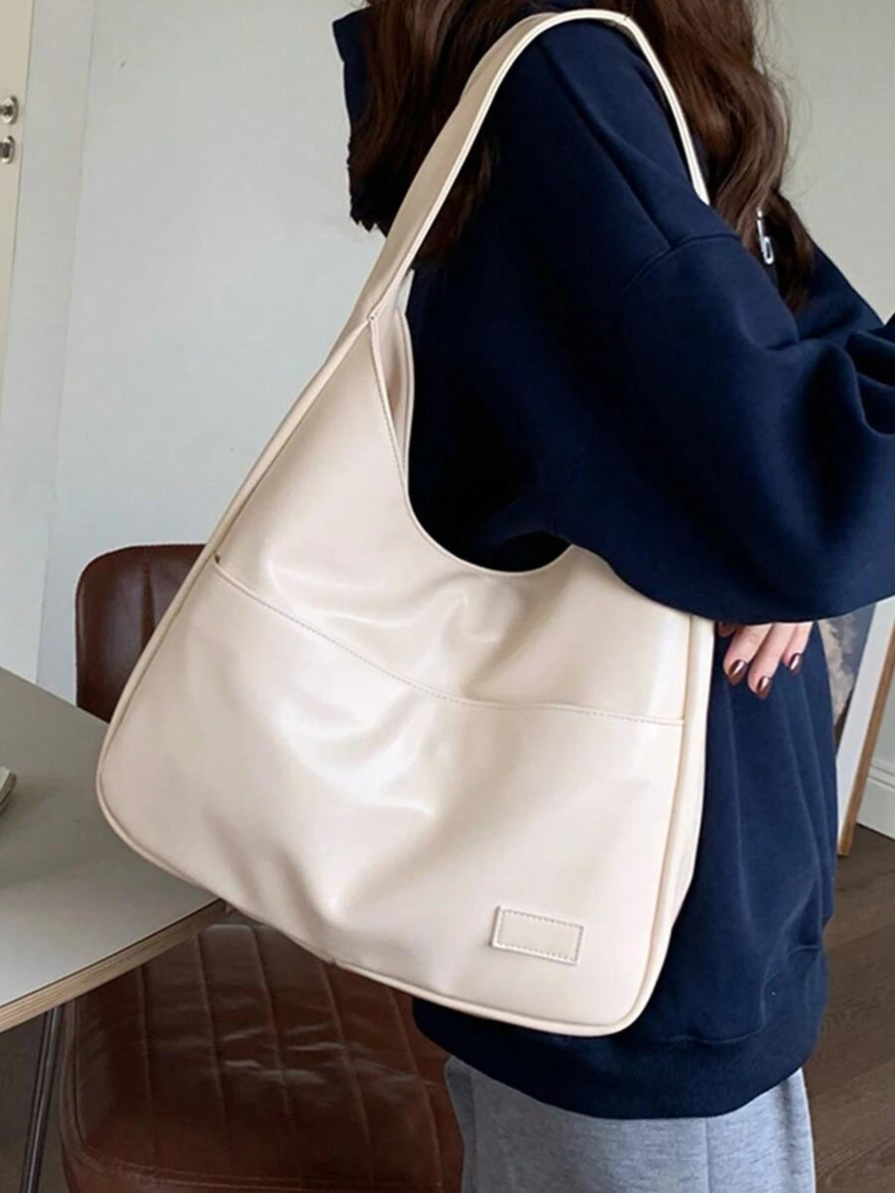 Vegan Leather Crossbody Bag for 13 Inch Laptop | Luna
