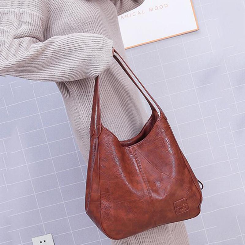 Women's Vintage Leather Handbag | Karlie