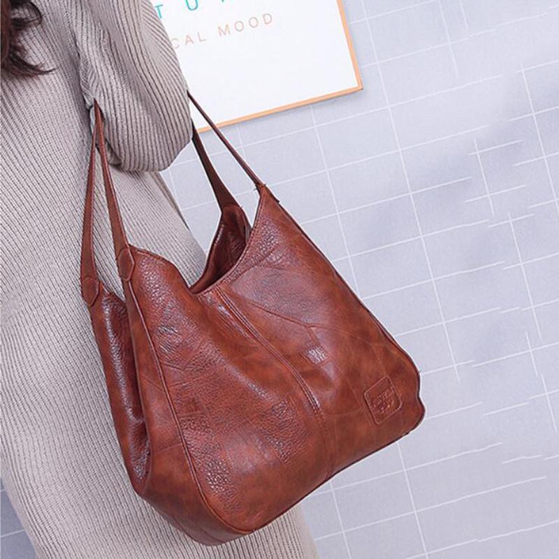 Women's Vintage Leather Handbag | Karlie