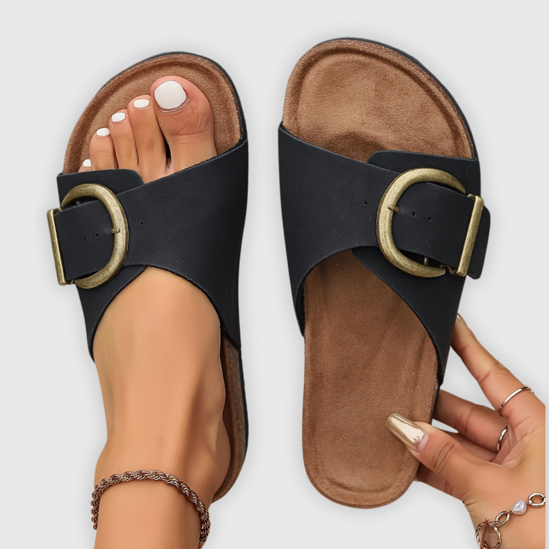 Women's Cozy Slip-On Sandals - Aurora