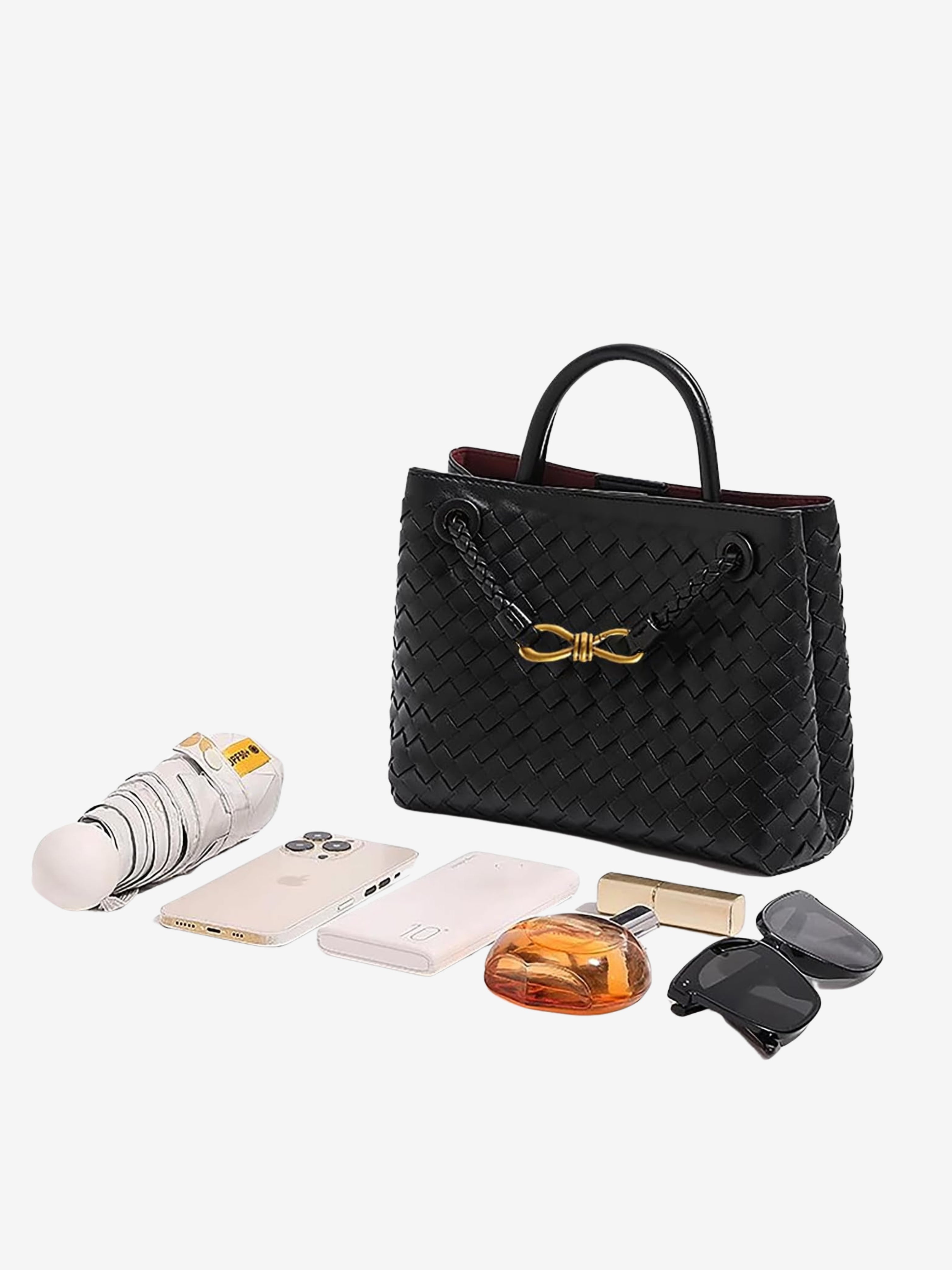 Small Woven Tote | Brielle