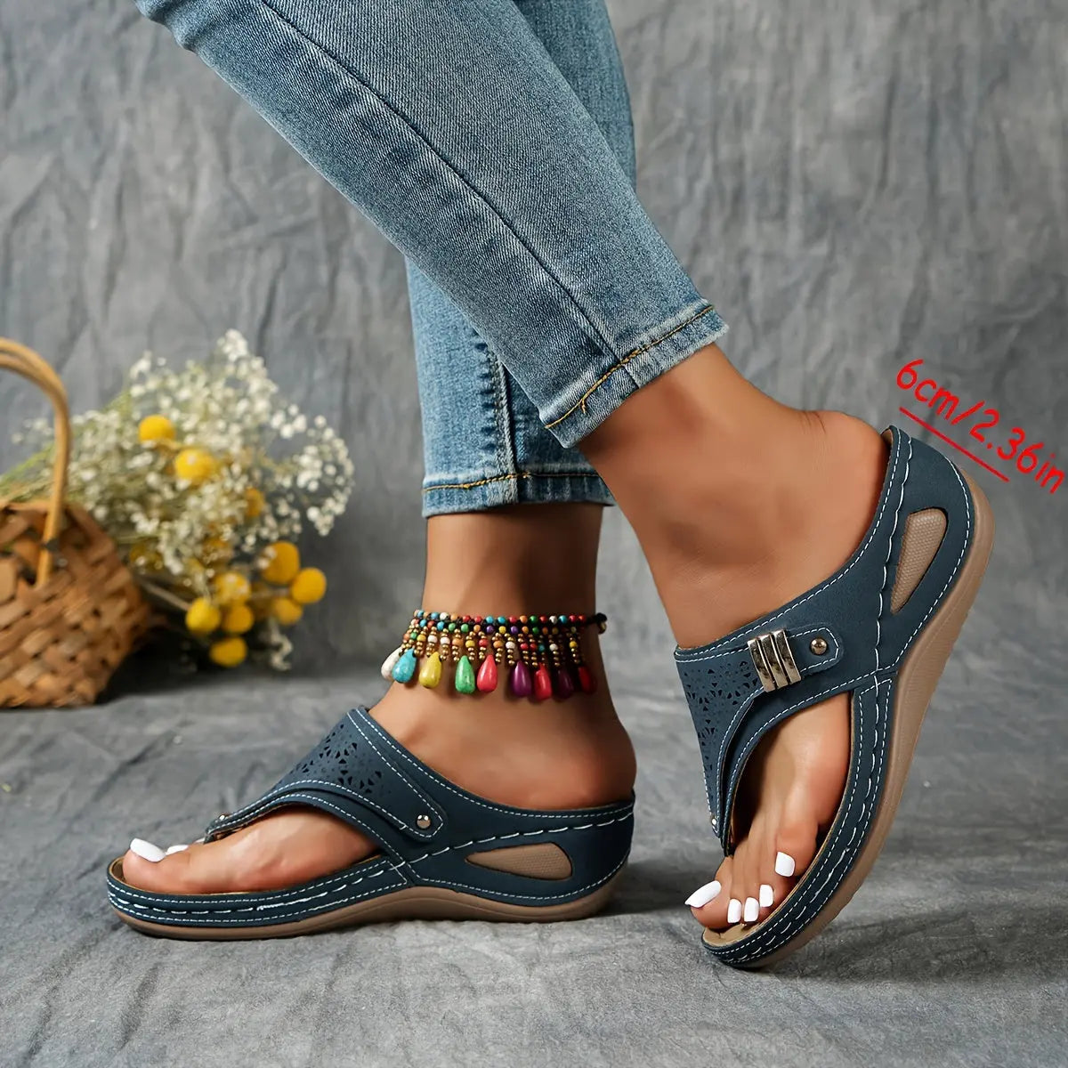 Women's Wedge Sandals - Élodie