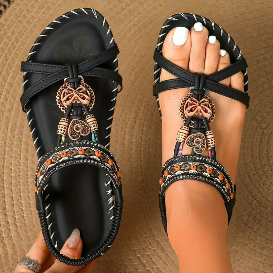 Women's Ibiza-Inspired Orthopedic Comfort Sandals - Nada