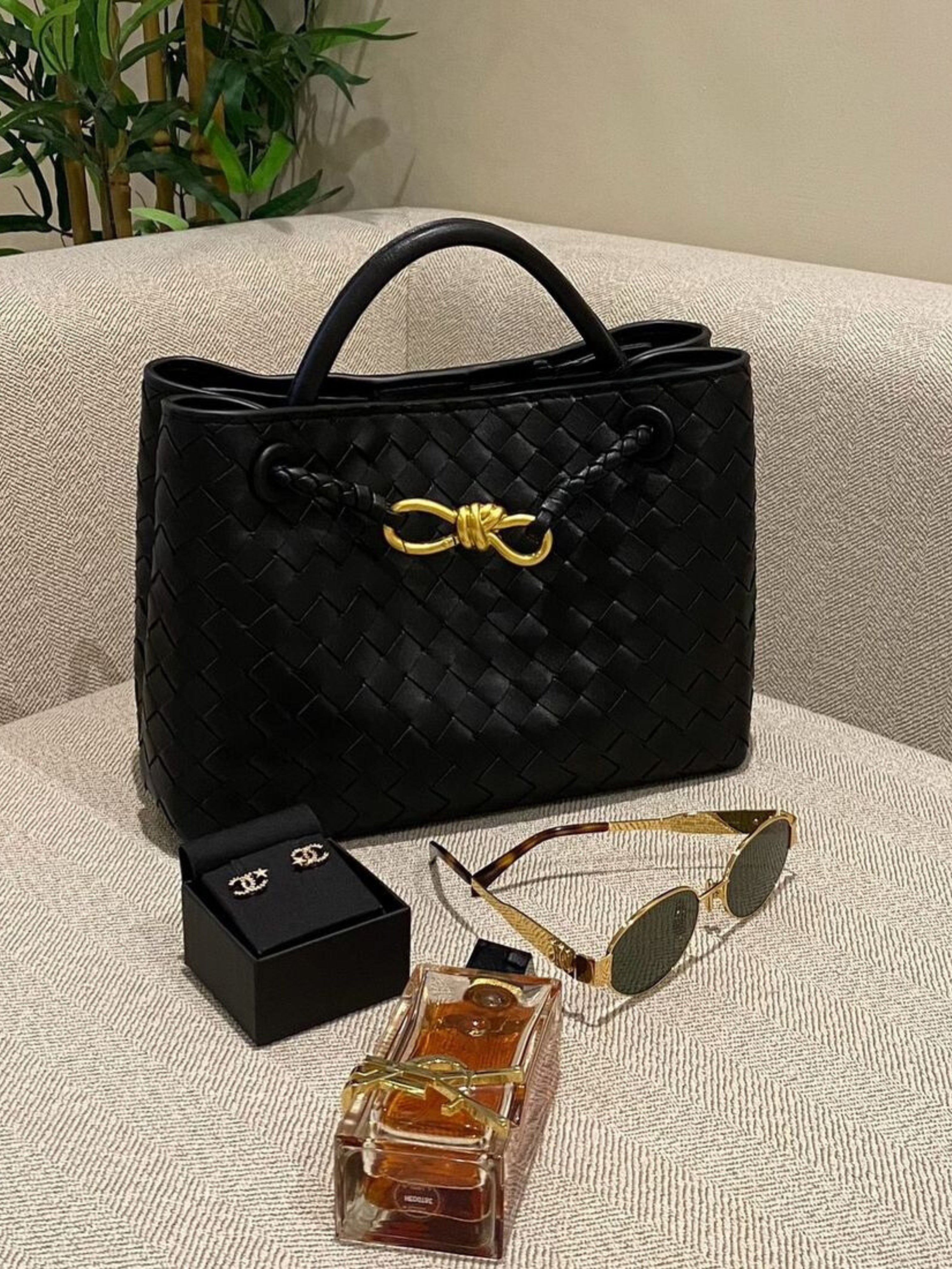 Small Woven Tote | Brielle